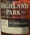 Highland Park 2005 Refill Butt #1780 BC Liquor Stores Exclusive 62.1% 750ml