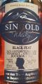 Sin-Gold Black Peat 1st fill Bourbon 40% 700ml