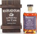 Edradour 1998 Straight From The Cask Bordeaux Cask Finish Hogsheads + Bordeaux Hogshead Finish 56.6% 500ml