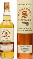 Tormore 1995 SV Vintage Collection 3907 + 3908 43% 700ml