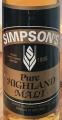 Simpson's Pure Highland Malt 43% 700ml