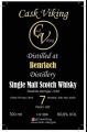 BenRiach 7yo CV Madeira Barrique 128B 60.9% 700ml