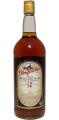 Glenfarclas 12yo Single Malt Golden label golden screw cap Duty Free For Exportation Only 43% 1000ml