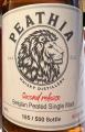 Peathia 2nd Release Belgian Peated Single Malt 62.8% 500ml