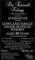 Dumbarton 1987 SWf Bourbon Barrel #25230 56.5% 700ml