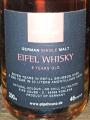 Pipe House 8yo Eifel Whisky Refill Bourbon and 30 litres Amontillado Cask Pipe House Koblenz 46% 200ml