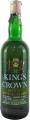 King's Crown De Luxe Scotch Whisky Francesco Drioli Mira Venezia Italy 43% 750ml