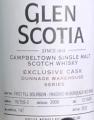 Glen Scotia 2009 Exclusive Cask Dunnage Warhouse Series 1st Fill Bourbon-Finish Bordeaux Red Wine 55.1% 700ml