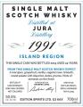 Isle of Jura 1991 ED Refill Hogshead HL11791 50.5% 700ml