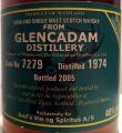 Glencadam 1974 GM Reserve Refill Bourbon Barrel 7279 Juul's wine & Spiritus Copenhagen 46% 700ml