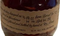 Blanton's The Original Single Barrel Bourbon Whisky #4 Char New American Oak Barrel 46.5% 700ml