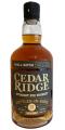 Cedar Ridge Bottled-in-Bond Small Batch Straight Rye Whisky Oak 50% 750ml