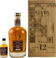 Slyrs 12yo Port Cask Finishing Edition 2008 Oak Block with Miniature 43% 700ml