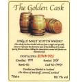 Bowmore 1999 HMcD The Golden Cask CM121 60.1% 700ml