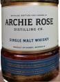 Archie Rose Single Malt Whisky Ex- Apera Sherry Ex-bourbon Ex-Rye Malt 46% 700ml