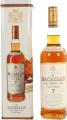 Macallan 7yo Maxxium import Sherry Oak 40% 700ml