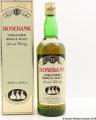 Rosebank 12yo Unblended Single Malt three stills label 43% 750ml