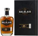 Balblair 25yo American Oak Ex-Bourbon + Spanish Oak Finish 46% 700ml