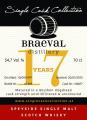 Braeval 1997 SCC Bourbon Hogshead 126677 54.7% 700ml