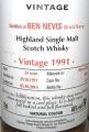 Ben Nevis 1991 SV The Un-Chillfiltered Collection 24yo Sherry Butt #2380 46% 700ml
