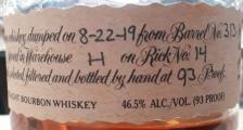 Blanton's The Original Single Barrel Bourbon Whisky #4 Charred American White Oak Barrel 313 46.5% 700ml