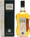 Isle of Jura 10yo Old Square Map Label 1990s 43% 1000ml