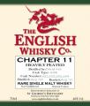 The English Whisky 2007 Chapter 11 Heavily Peated 1st Fill American Bourbon 351 354 46% 700ml