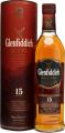 Glenfiddich 15yo Traveller Tube The Solera Vat Sherry Bourbon & New Oak Casks 40% 700ml