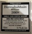 Bunnahabhain 2008 DT Sherry Octave Finish #3813559 51.1% 700ml