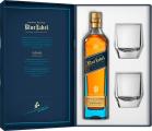 Johnnie Walker Blue Label Gift pack 2 Crystal Glasses 40% 700ml