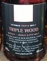 Pipe House Triple Wood German Triple Malt Whisky New Bourbon Bordeaux Barriques Ruby Port 46% 200ml