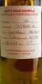 Longrow 1997 Duty Paid Sample For Trade Purposes Only Refill Sherry Butt Rotation 11 328-10 47.5% 700ml