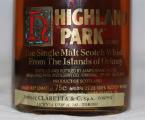 Highland Park 12yo Screen printed label The Single Malt Scotch Whisky 43% 750ml