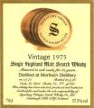 Mortlach 1975 SV Vintage Collection Dumpy Oak Cask 6253 57.5% 700ml
