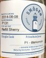 Smogen 2014 Privatbuteljerad Refill Sherry P131 58.8% 500ml