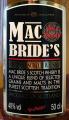 Mac Bride's Blended Scotch Whisky Oak Foeders Auchan France 40% 500ml