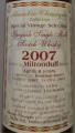 Miltonduff 2007 AC Bourbon Barrel #15701 58.5% 700ml