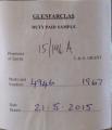 Glenfarclas 1967 Duty Paid Sample Refill Sherry Hogshead 4946 Masterclass-Tasting at Whisky-Herbst 2015 63.4% 500ml