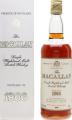 Macallan 1966 Vintage Sherry Cask German Import 43% 750ml