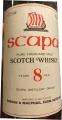 Scapa 8yo Pure Highland Malt Scotch Whisky 57% 750ml