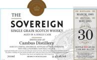 Cambus 1985 HL The Sovereign Refill Hogshead HL 11591 53.4% 700ml