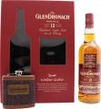 Glendronach Highland Single Malt Scotch Whisky Giftbox With Walker Slater Hip Flask 12yo 43% 700ml