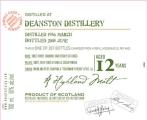 Deanston 1996 DL The Old Malt Cask Refill Hogshead DL 4422 50% 700ml