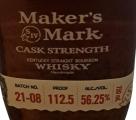 Maker's Mark Cask Strength American Oak 56.25% 750ml
