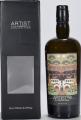 Auchentoshan 2001 LMDW Artist #6 2nd Batch Bourbon Barrel #8000107 59.2% 700ml