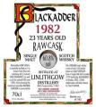 Linlithgow 1982 BA Raw Cask Oak Butt 2179 60.8% 700ml