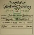 Glenrothes 1990 DoD Refill Butt LD 7532 for La Boutique du Chemin 50% 700ml