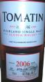 Tomatin 2006 #2833 58.5% 700ml