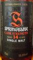 Springbank 14yo Cask Strength 55.8% 700ml