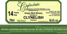 Clynelish 1992 TCO 0264 7164 0264/7164 60.4% 700ml